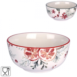 Siaki bowl porcelain 520 ml 2 assorted
