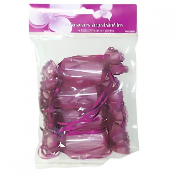 Mini-Geschenkbox lila 13 cm Satz von 4