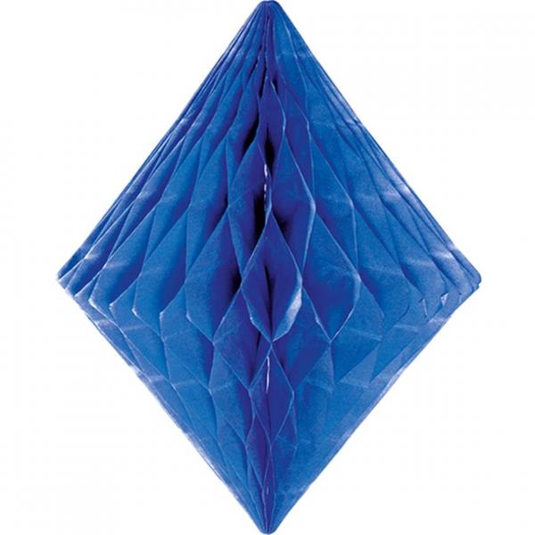 Folat Honigwabe Diamant blau 30 cm