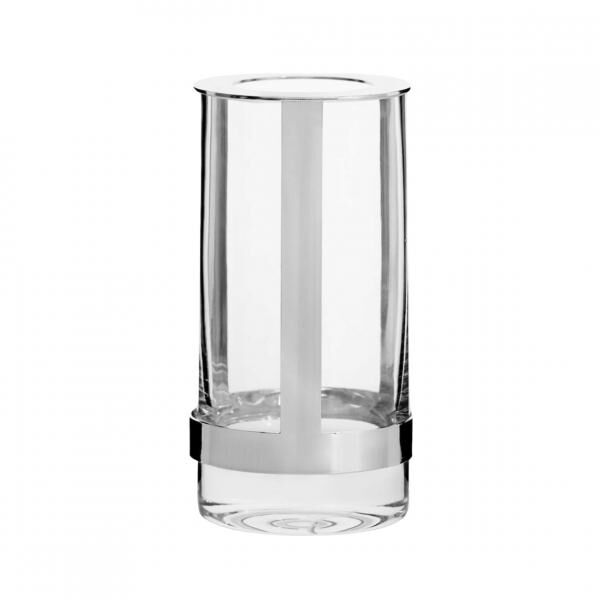 Sagaform Vase Halten Silber 15 cm