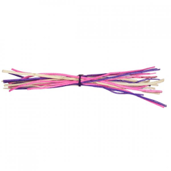 Bundle decoration wood natural/pink/purple 100 cm