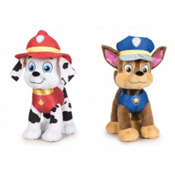 Paw Patrol - plush figures Chase/Marshall 27cm