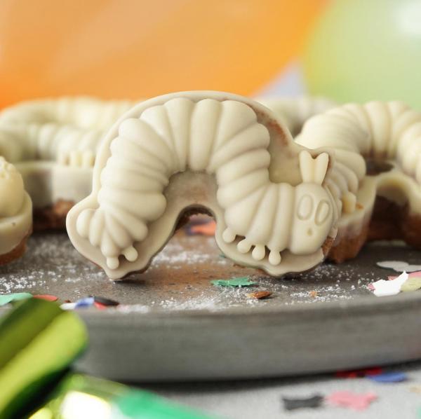 Muffinbackform Raupe Nimmersatt Silikon