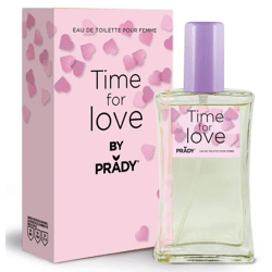 Eau de Toilette for woman 100 ml Time for love - Prady