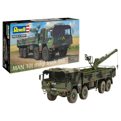 MAN 10t milgl truck 8x8 Revell Modellbausatz 1:35