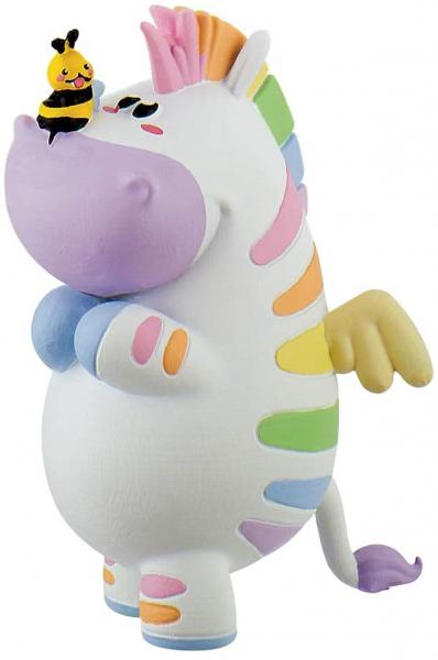 Bullyland 44432 - Zebrasus & Hummel, Spielfigur
