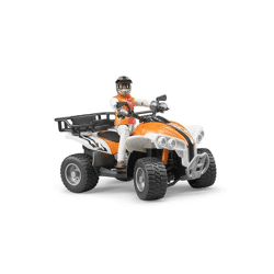 Bruder 63000 - Quad bike with driver, 1:16
