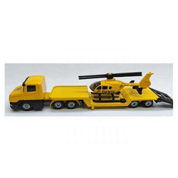 SIKU 1610 - ÖAMTC Tieflader mit Helikopter