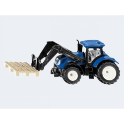 SIKU 1544 - Tractor New Holland with pallet fork - Model car