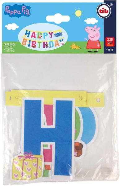 Peppa Pig - 1 Party-Girlande - 140 cm