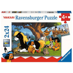 Yakari und seine Freunde - Puzzle 2 x 24 Teile