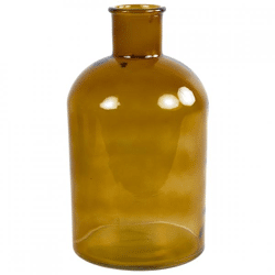 Countryfield bottle vase Egan L amber 30 cm