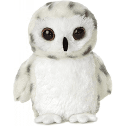 Mini Flopsies snow owl approx. 21 cm - plush figure