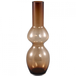 PTMD Vase Joly Glas braun 55 cm