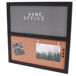 Senza letter board and bulletin board 40 cm