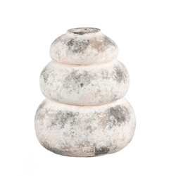 PTMD pot Bulby beige/pink M 31 cm