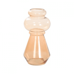 Light and Living vase Livon glass peach 27.5 cm