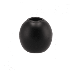 Candlestick Dobra Sphere black 6 cm