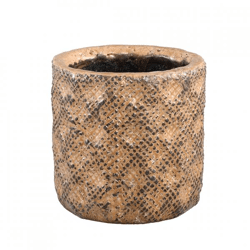 PTMD flower pot Melton XS brown 12 cm