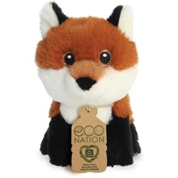 Eco Nation mini fox approx. 13 cm plush figure