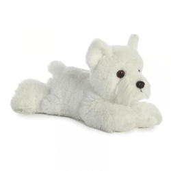 Mini Flopsies Westie dog approx. 21 cm - plush figure