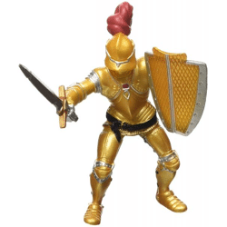 Papo 39778 - Spielfigur - Goldener Ritter In Rüstung, 7 cm