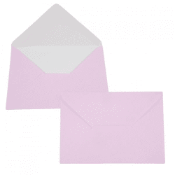 Envelope paper pink 12 x 17.5 cm 500 pieces