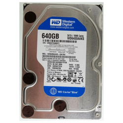 640GB SATA-Festplatte