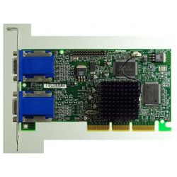 Matrox G450, 2x VGA, AGP-Grafikkarte
