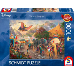 Disney, Dumbo - 1000 Teile Puzzle (Thomas Kinkade)