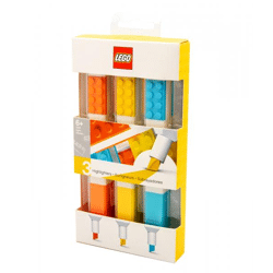 LEGO® Textmarker - 3 verschiedene Farben