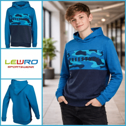 Hoodie für Jungen Lewro