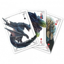 Monster Hunter World Iceborne - French-suited Deck 54 Cards - Card Game