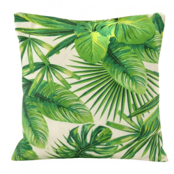 Cushion tropical green 45 x 45 cm