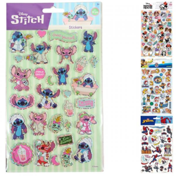 Licentie foamstickers holografisch 25 cm 4 assorti