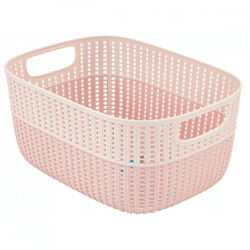 Keeeper laundry basket pink 38 cm 15 L VE12