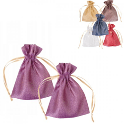 Hobby Flora Geschenktüten glitter 6 sortiert 2er Set