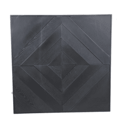 PTMD Wandpaneel Mixa schwarz 120 x 120 cm