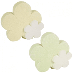 Statue Blume Pastell 17 cm 2 Stück sortiert