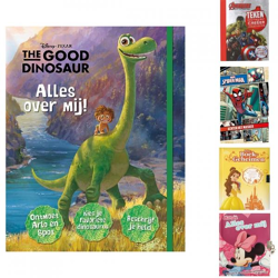 Licentie teken-/geheimen-/leesboek 5 assorti