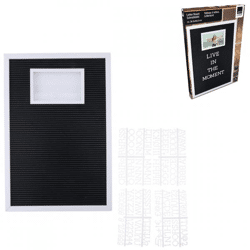 Letter board with picture frame 45 cm