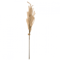 Kunsttak pluimen lichtbruin 108 cm