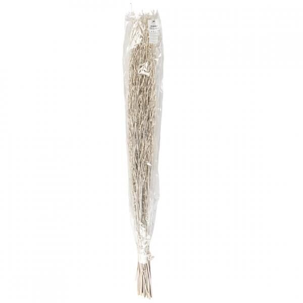Bundle of dried saras grass white 110 cm