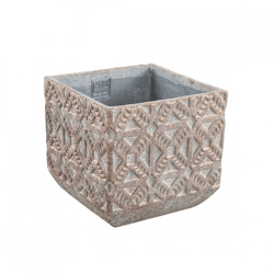 PTMD Blumentopf Jenah braun M 19 cm