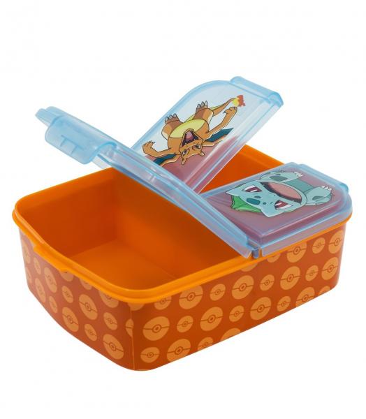 Pokemon - Brotdose mit 3 F&auml;chern