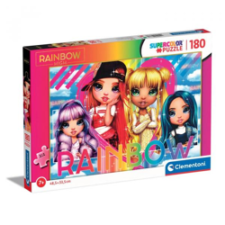Clementoni 29776 - 180 Teile Puzzle - Supercolor - Rainbow High