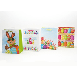 Easter gift bag, medium, 4 assorted