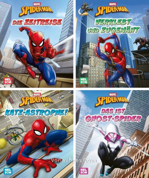 Marvel Spider-Man 1-4 - 24 Mini-B&uuml;chlein im Display