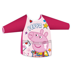 PEPPA PIG - SCHÜRZE MIT ÄRMELN UND TASCHE