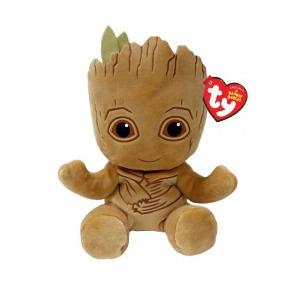 Ty 44003 - Marvel Groot - Pl&uuml;schfigur Soft - 15 cm